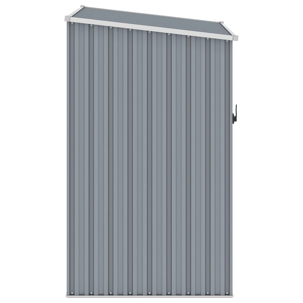 Galvanised Steel Garden Shed - 87x98x159 cm