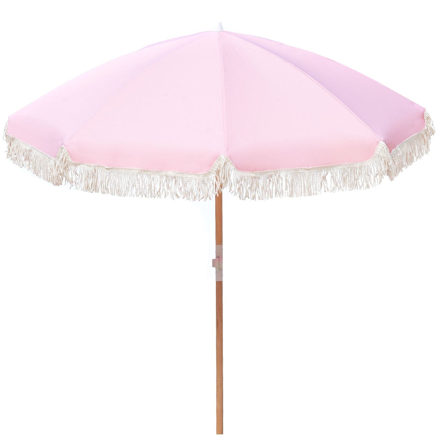 Zelda Fringed Beach Umbrella - 4 Cols