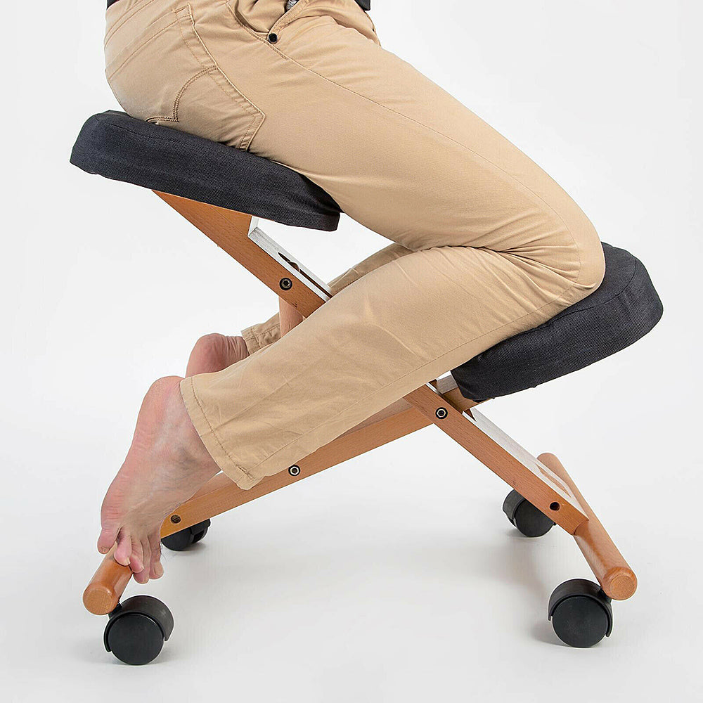 Ergonomic Adjustable Kneeling Chair --- BEIGE or BLACK