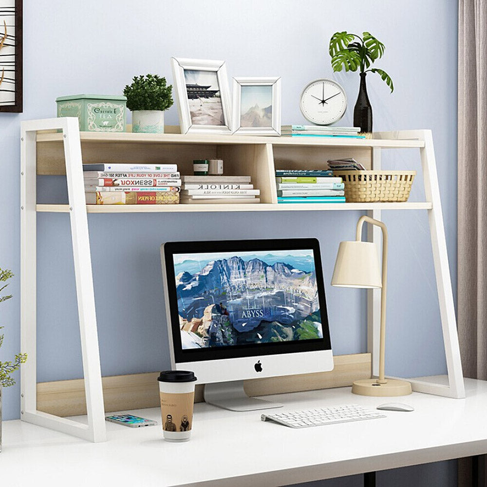 Versatile Desk Hutch Storage Shelf Unit Organizer