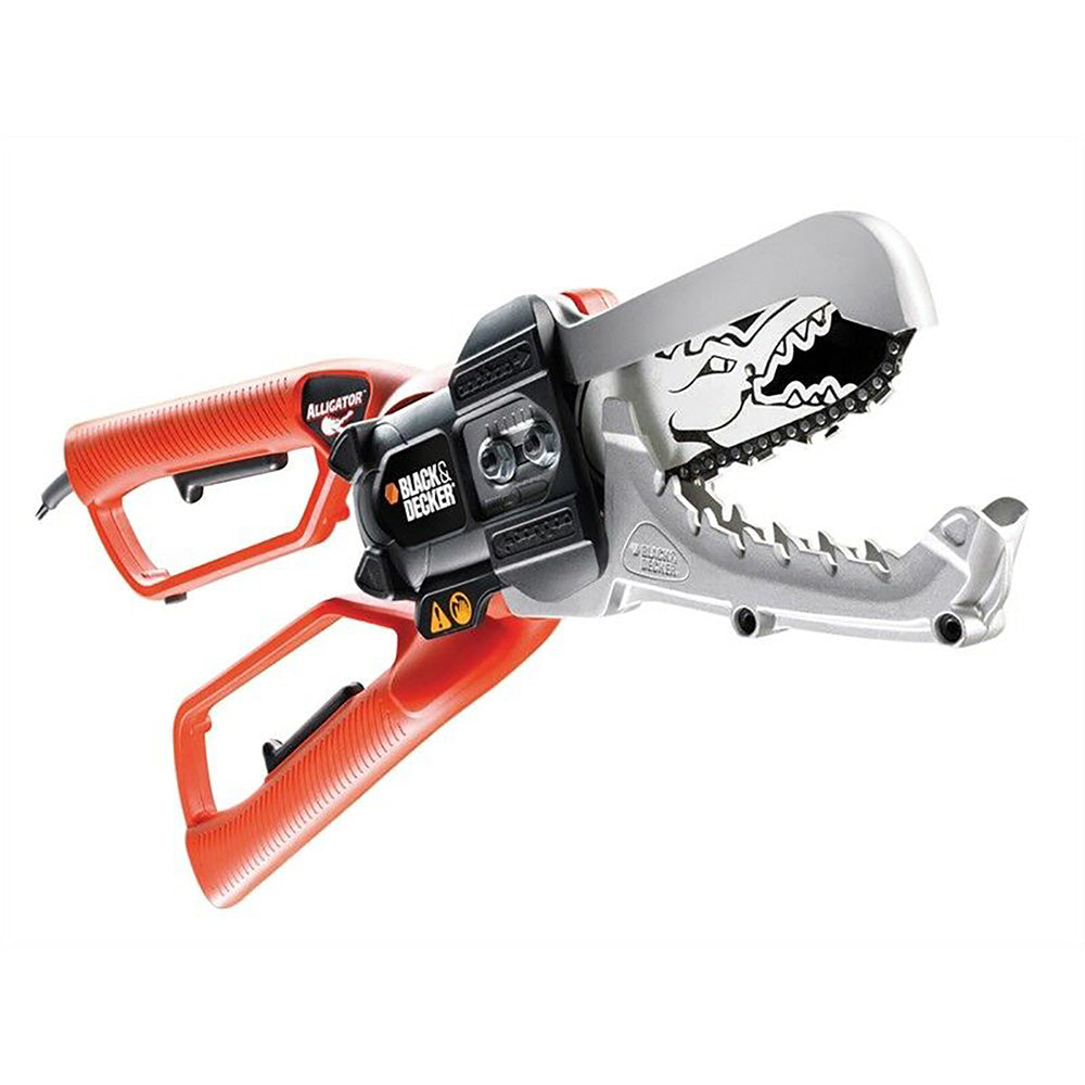 550W Alligator Powered  Lopper - Garden Chainsaw Power : Dual Blade - Deluxe Home Delight