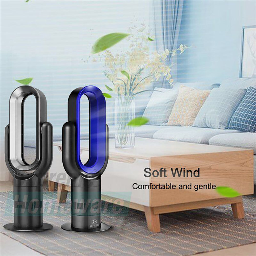 Savante Warm & Cool Bladeless Fan w/Remote Control & 9h Timer