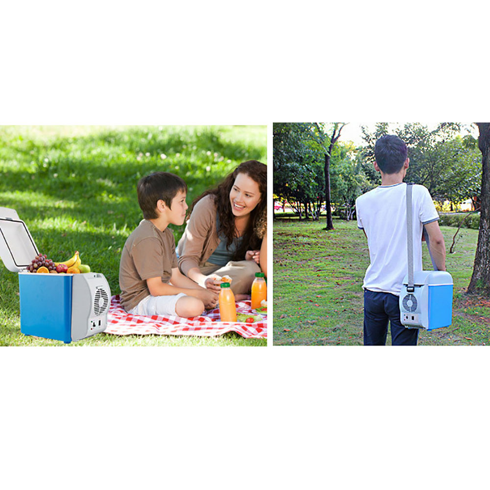 Portable Car Fridge Chiller & Warmer 12v 7.5L - Deluxe Home Delight