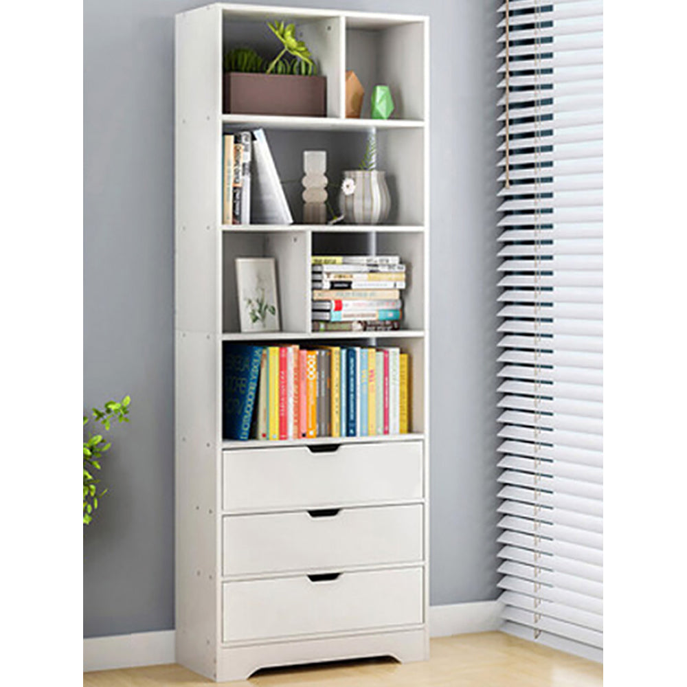 Imperia 1.8m Tall Shelf Cupboard/Bookshelf w/Drawers