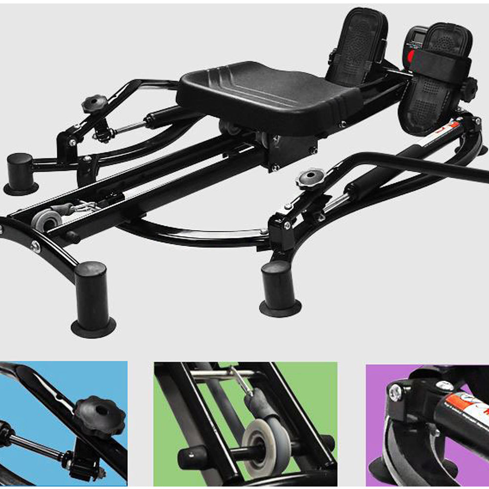 OOS FitFree Total Fitness Rowing Machine - Deluxe Home Delight