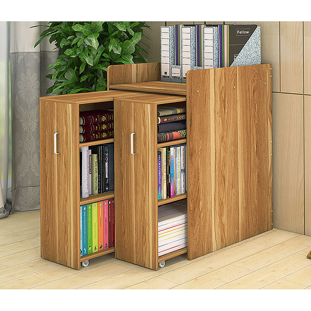 Vivida Vertical Cabinet/Filing-Shelving System 2, 3 and 4-Drawers in Natural Oak or White