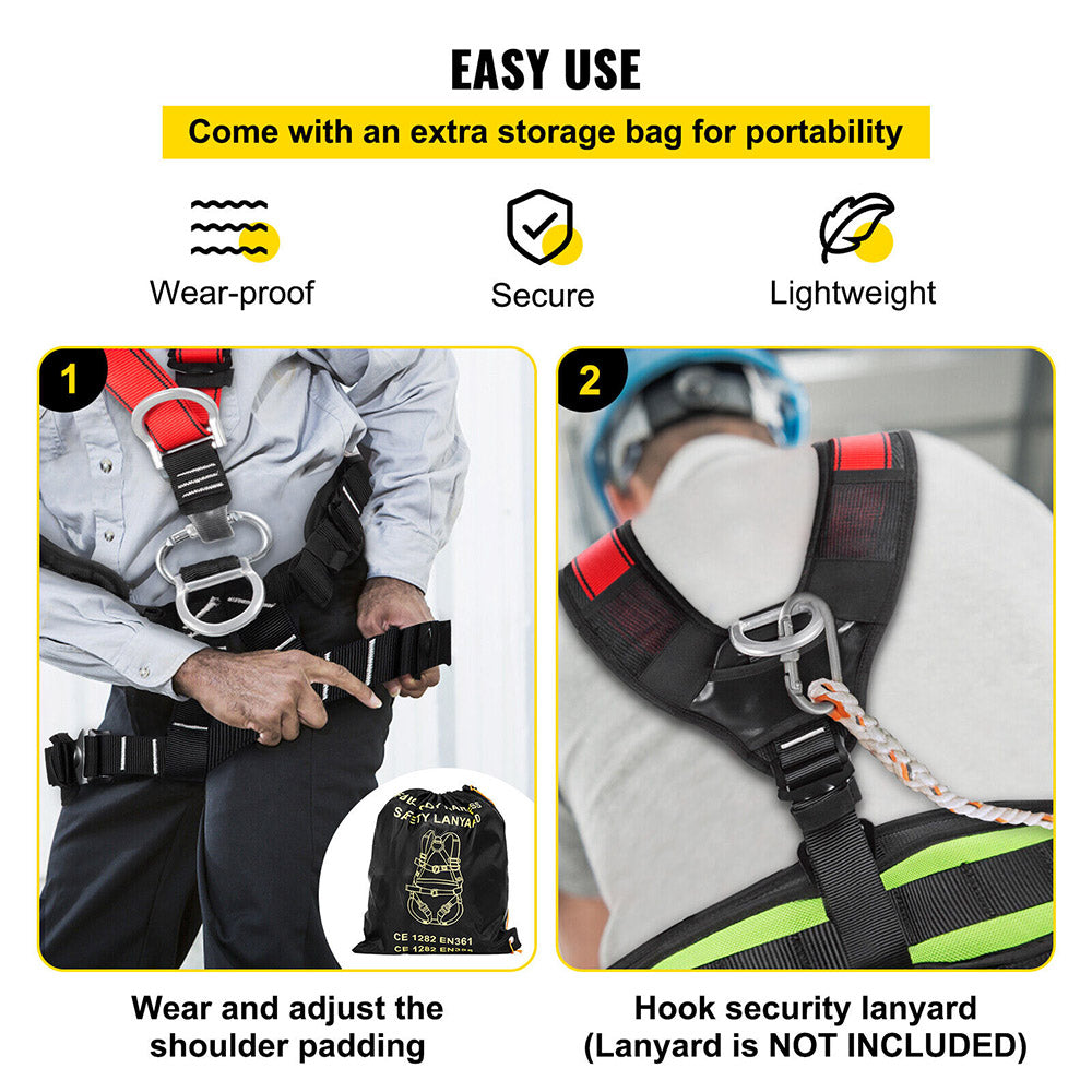 Vista Full Body Safety Harness/Rock & Tree Climbing