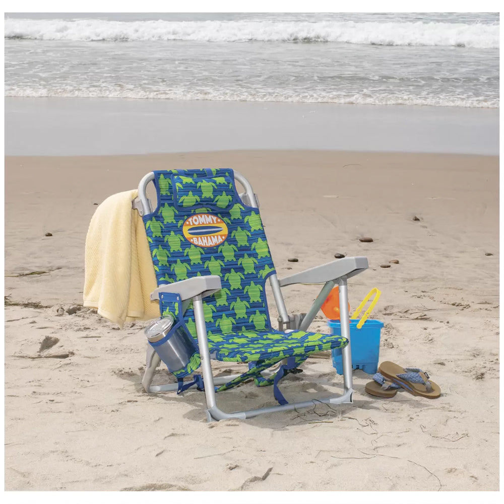 Summeroo Kids Backpack Beach Chair - 5 Positions, Storage, Backpack