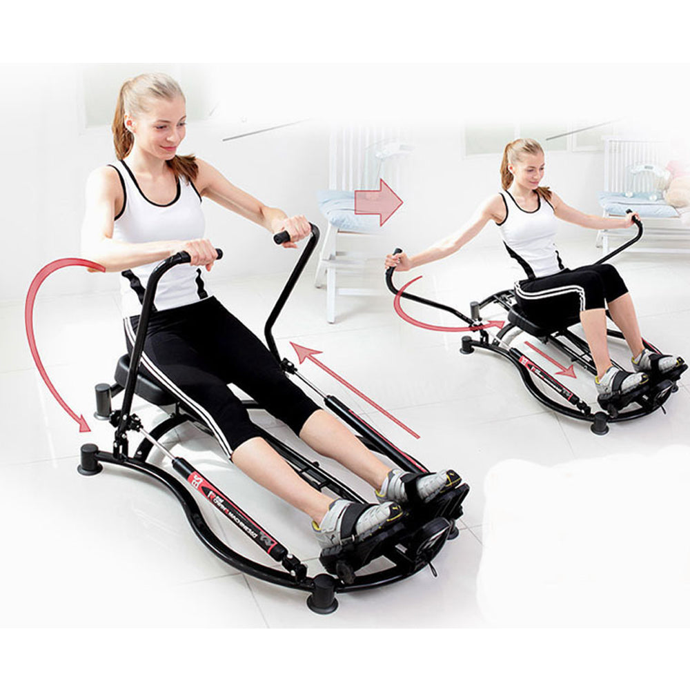 OOS FitFree Total Fitness Rowing Machine - Deluxe Home Delight