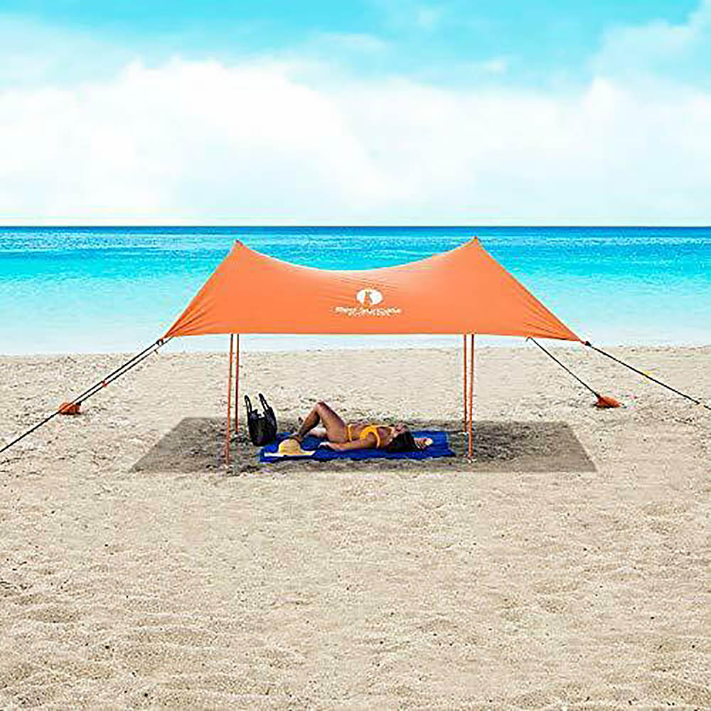 Family Beach Sun Shade Canopy w/Carry Bag. 4 Colours