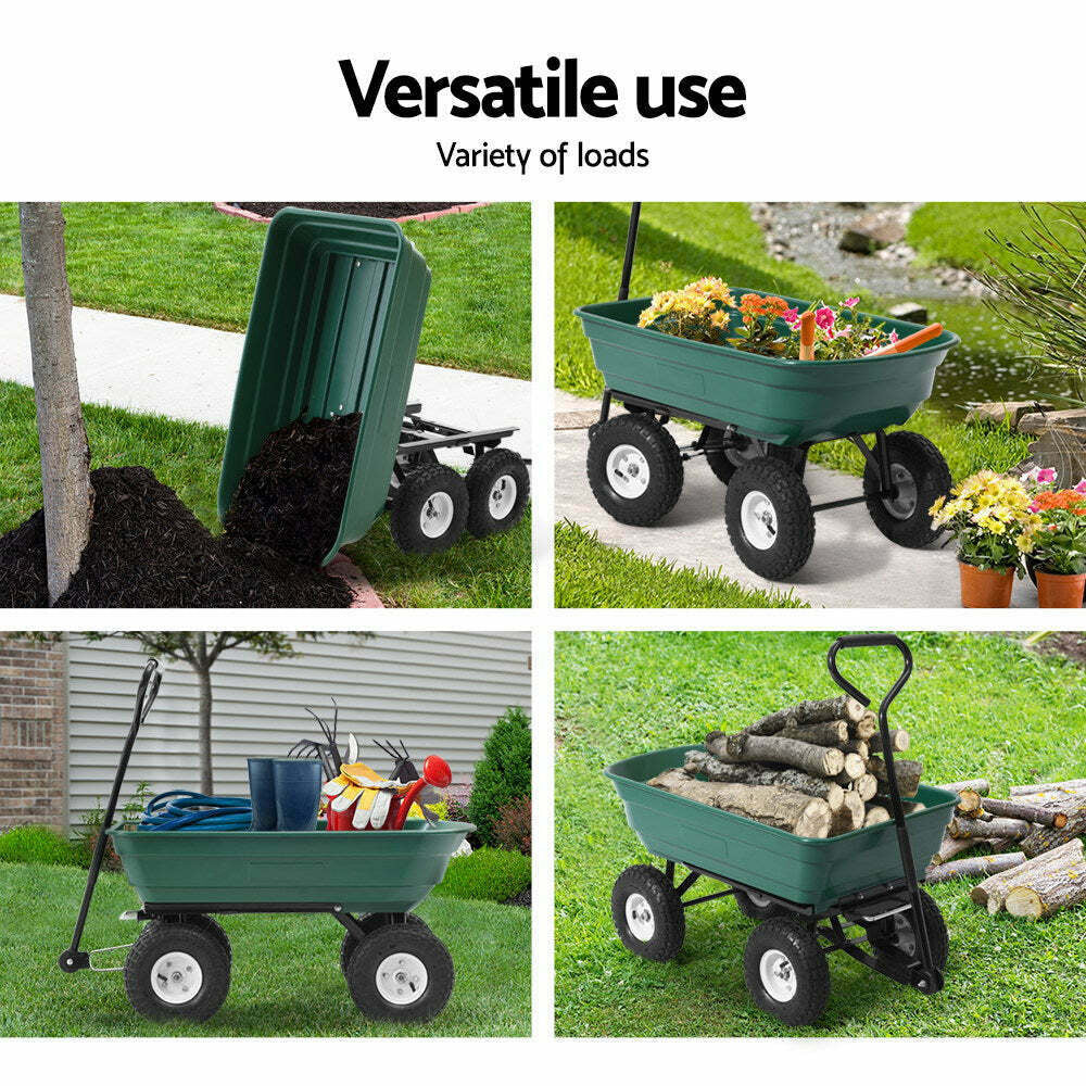 Garden Dump Cart - 75L/270kg Load