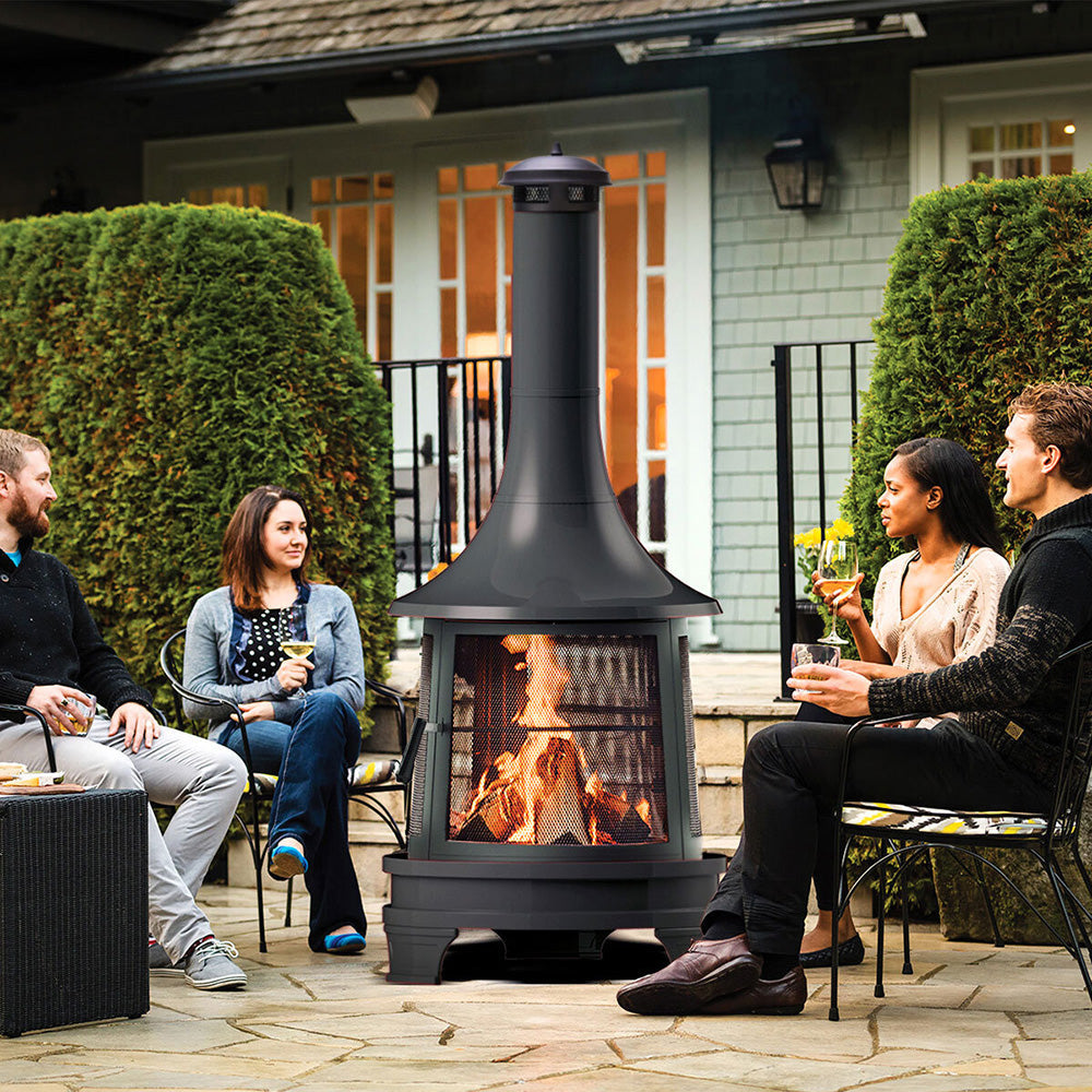 Luna Chiminea with Cooking Grill