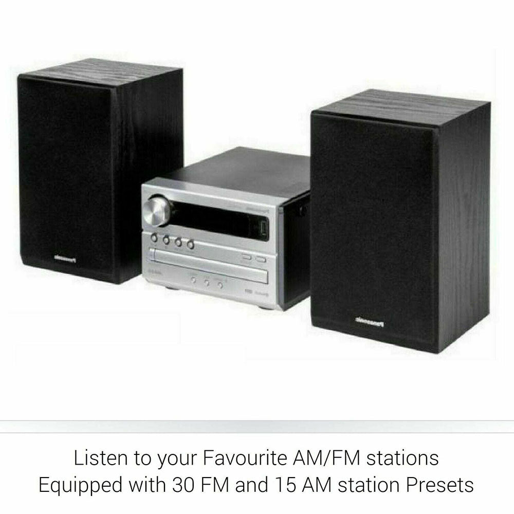 Hi Fi Stereo Music System - Bluetooth, CD, MP3, USB, Radio FM AM & Sound Speakers