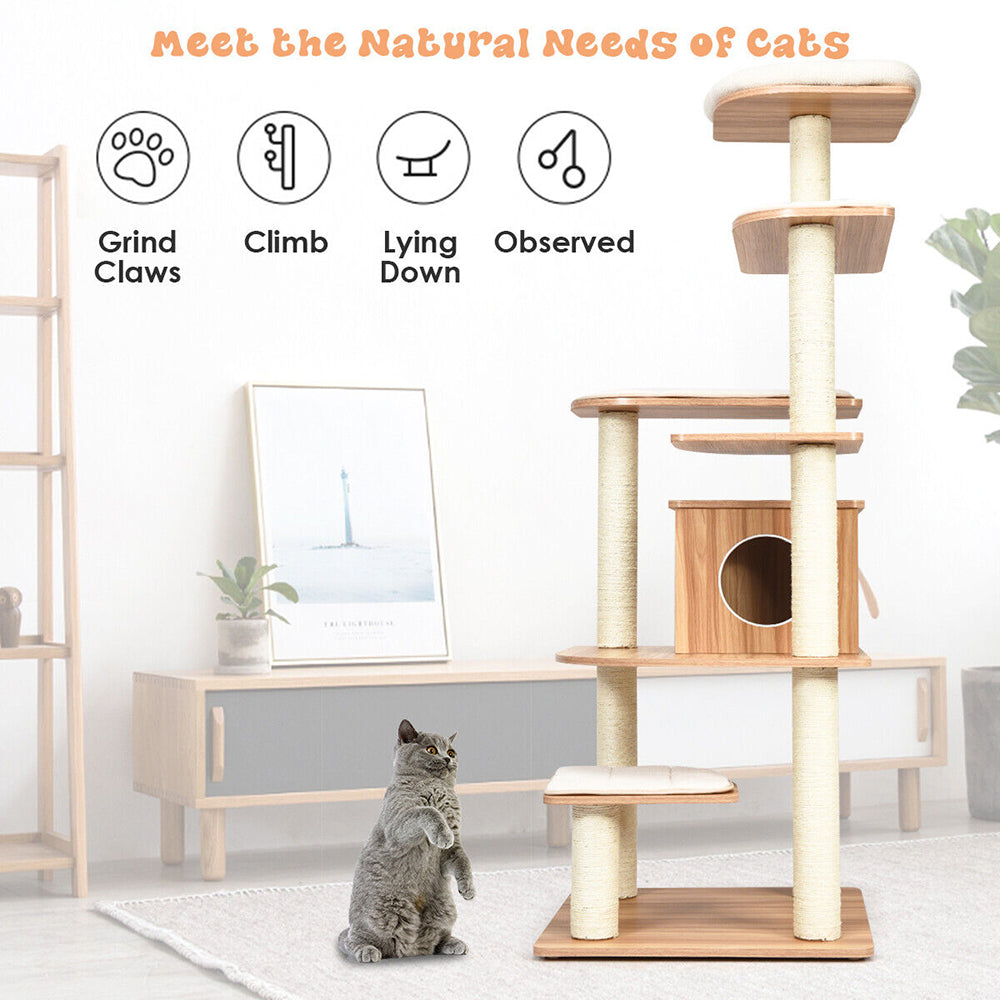 Kitty Love Cat Tree Scratcher & Activity Centre/Condo