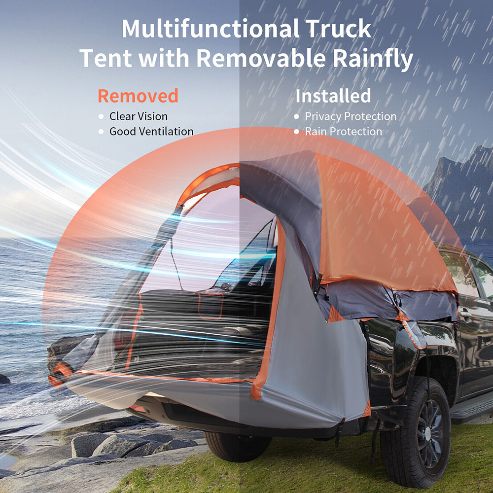 EasyTravelling Full Size Truck/Pickup Tent w/Carry Bag