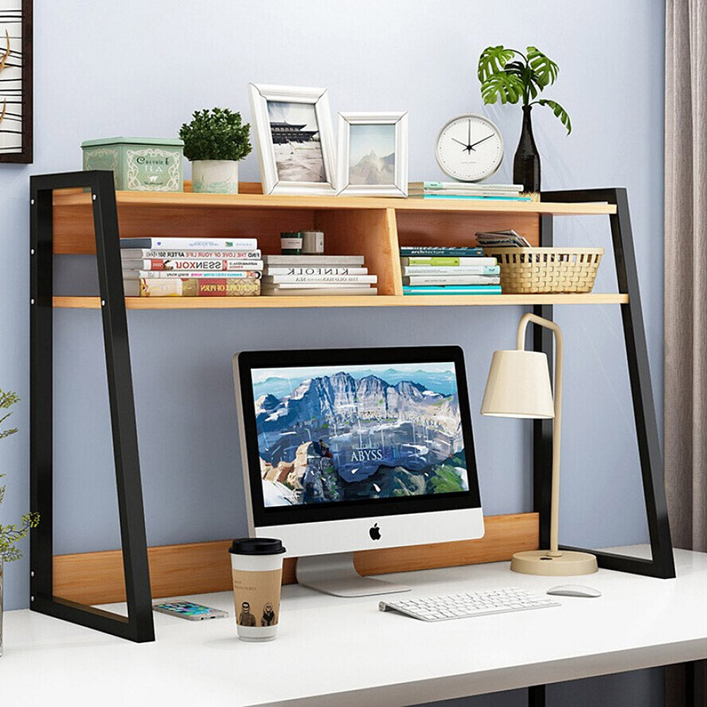 Versatile Desk Hutch Storage Shelf Unit Organizer