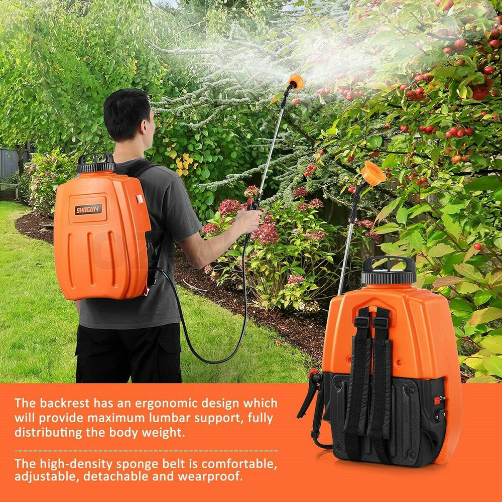 Electric Garden & Weed Sprayer on Wheels - 16 & 20L12V