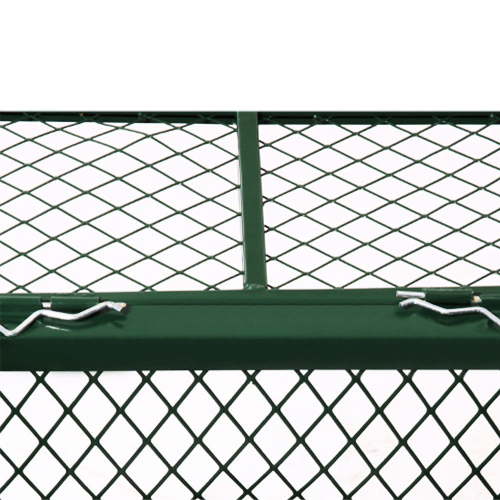 Steel Mesh Garden Steel Cart - transport and storage - Deluxe Home Delight