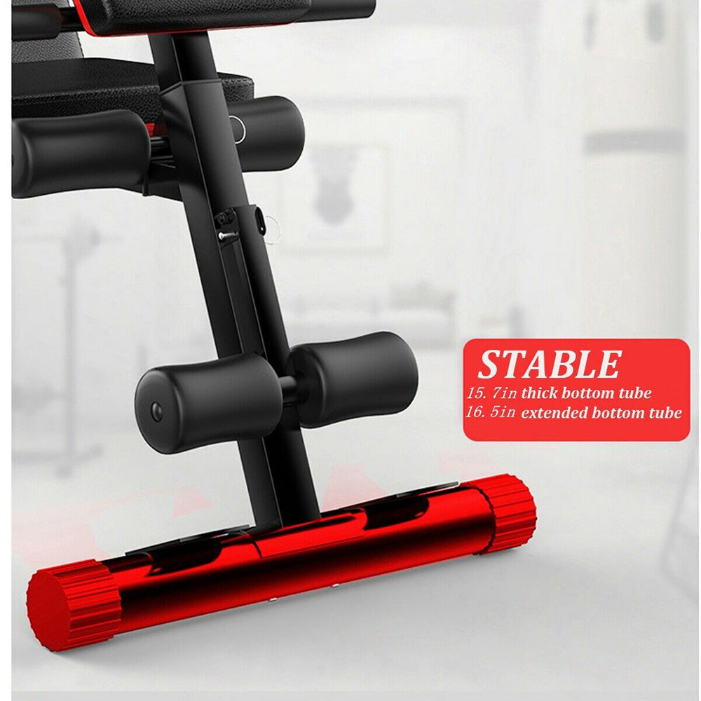 Adjustable Weight/Sit Up Bench for Abdominal Exercise