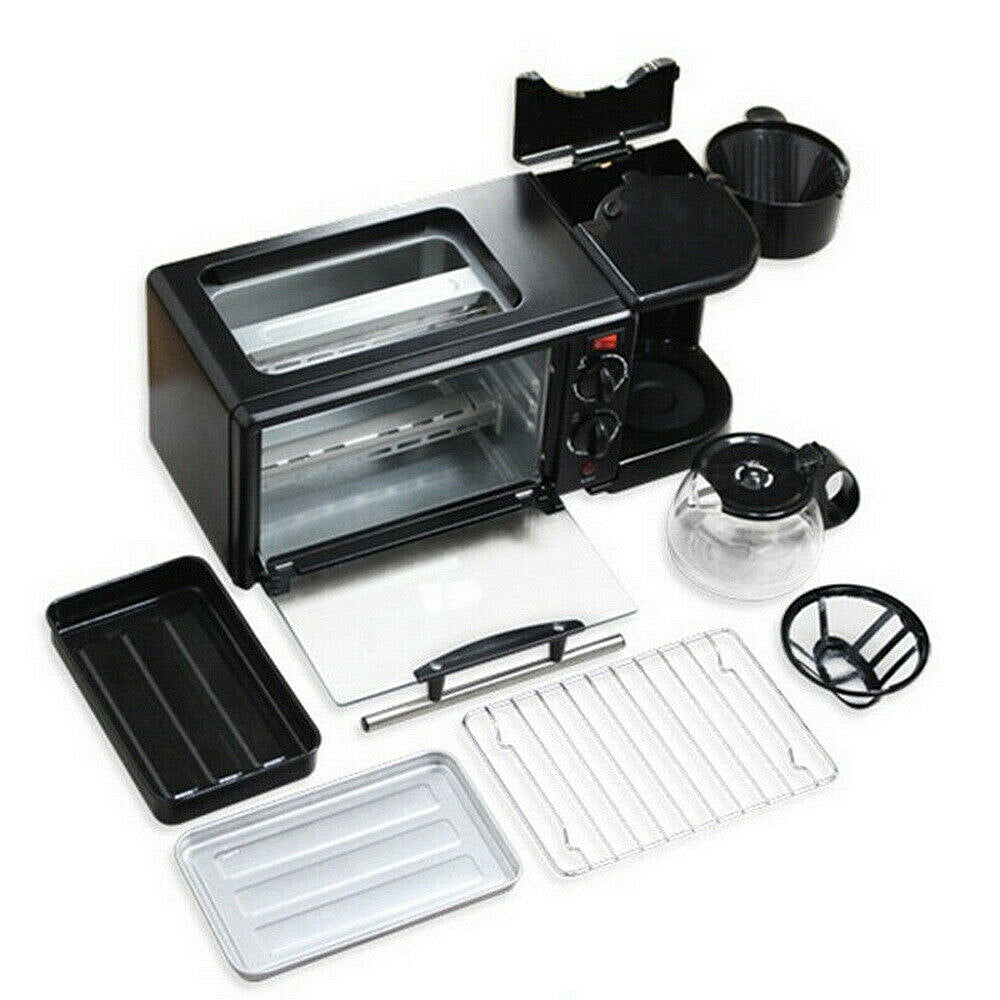 Multifunction 3 in 1 Breakfast Making Machine - for coffee, pizza, bread etc etc