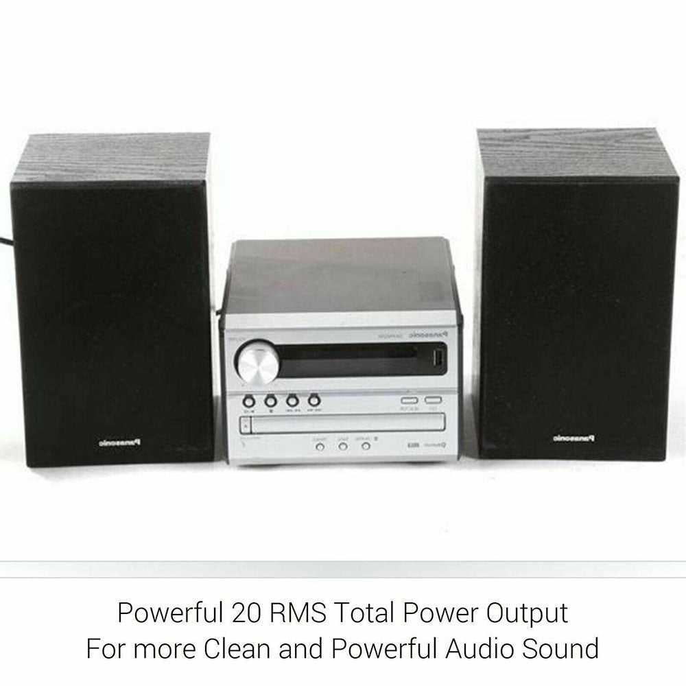 Hi Fi Stereo Music System - Bluetooth, CD, MP3, USB, Radio FM AM & Sound Speakers