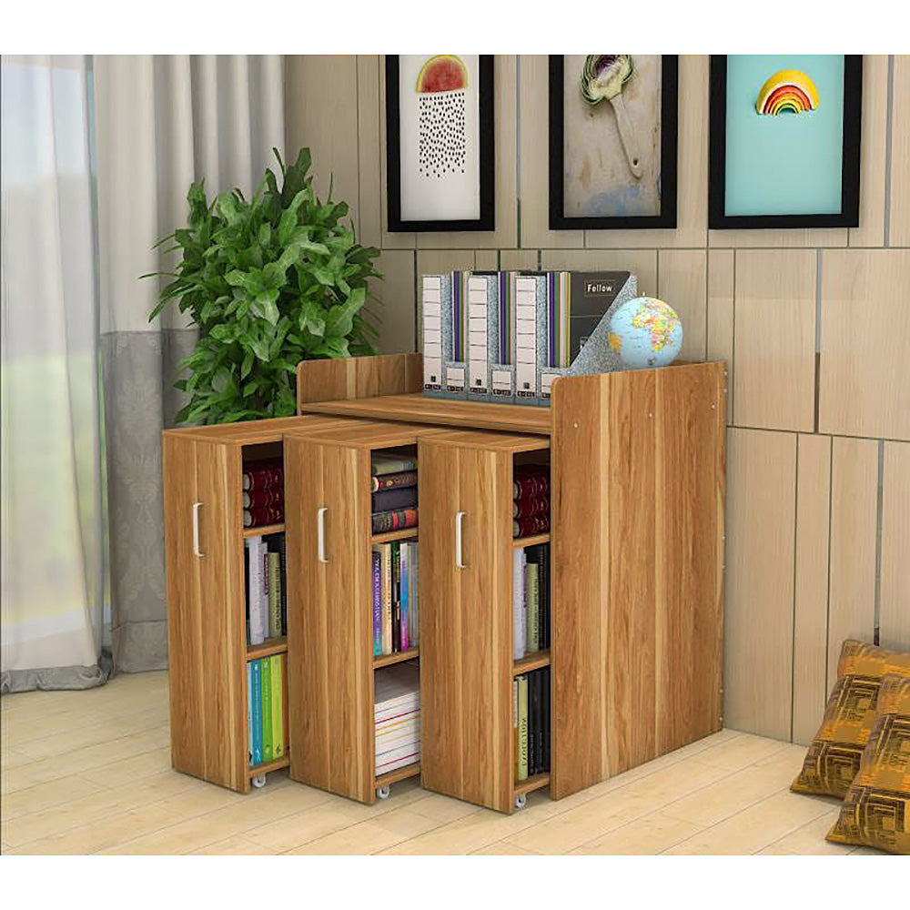 Vivida Vertical Cabinet/Filing-Shelving System 2, 3 and 4-Drawers in Natural Oak or White