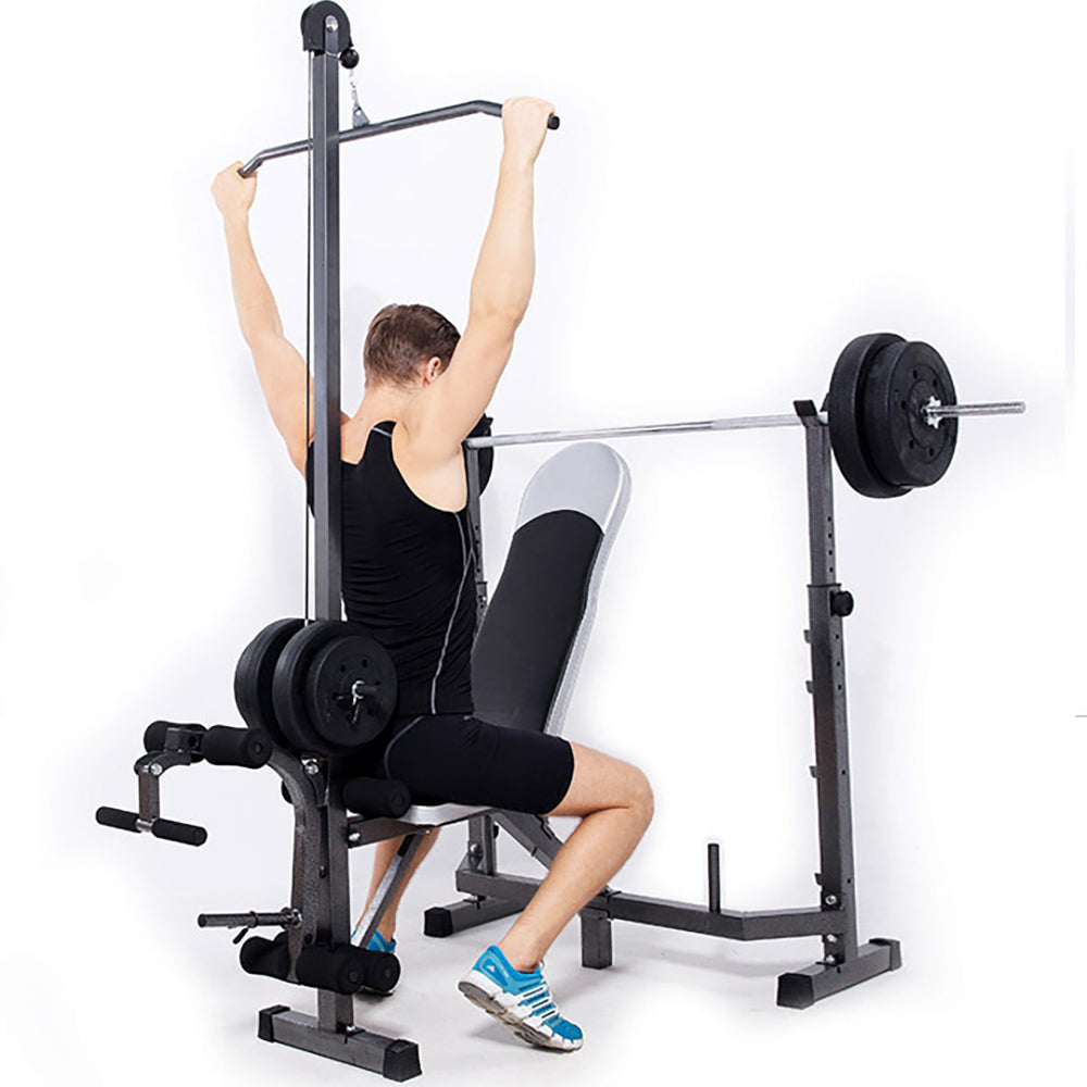 FitPlus 5 In 1 Multi-Station Weight Bench Press & Home Gym