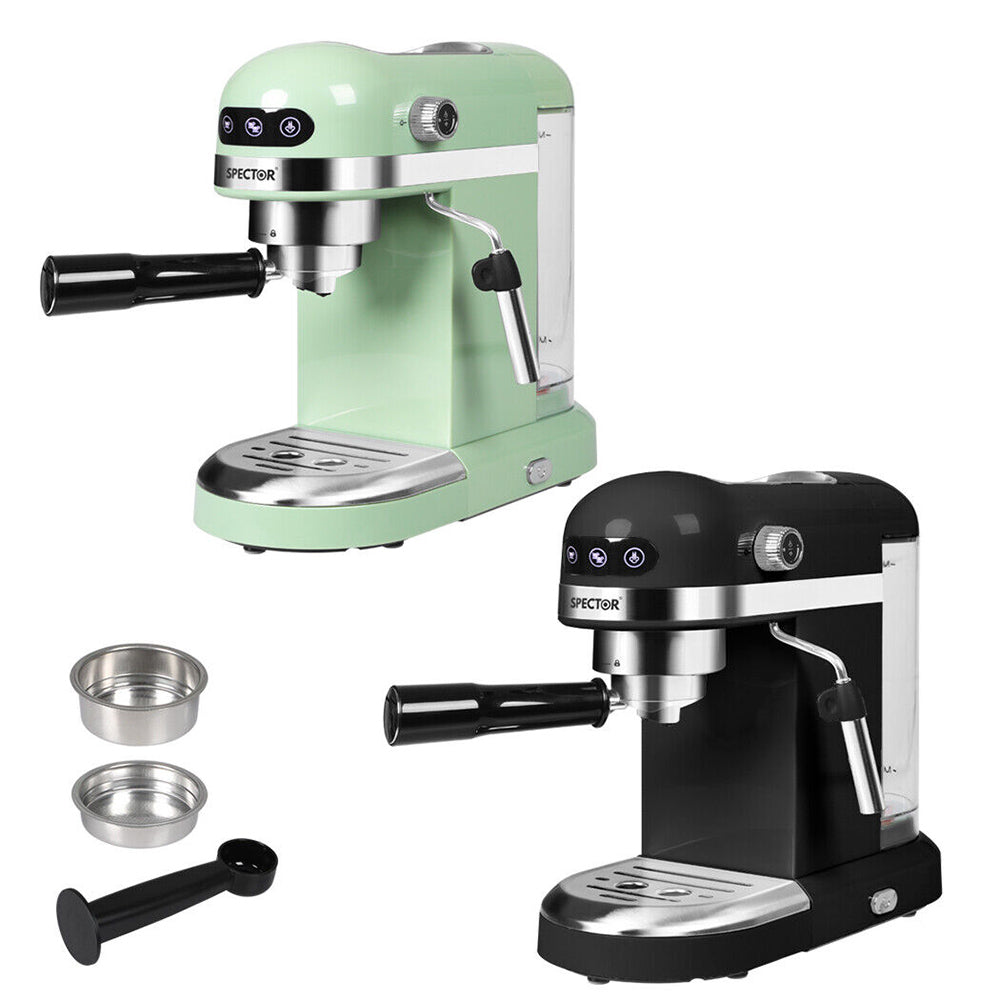 Personal Espresso Cafe Barista Machine for Espresso Latte Cappuccino Milk Frother