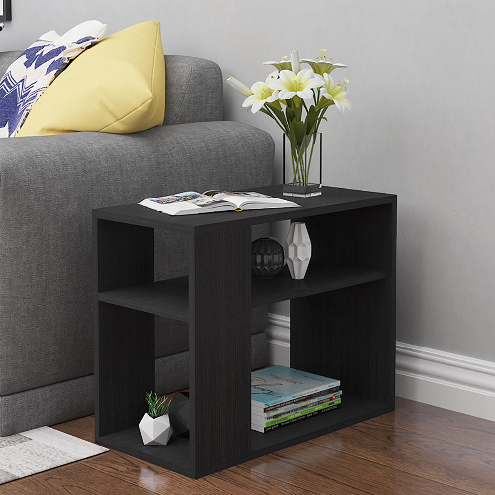 Performer Side Table w/4 Shelves & Casters - 3 cols