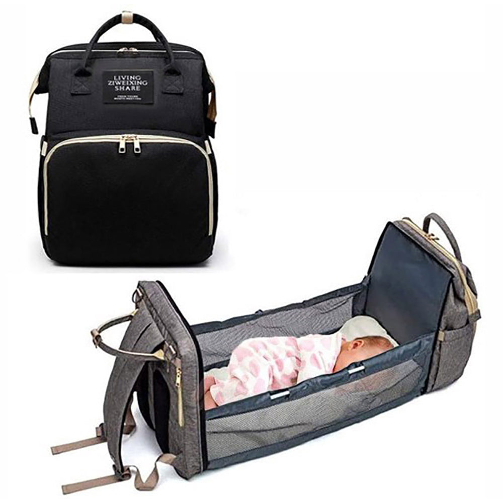 Nappy Bag with Baby Change Bed