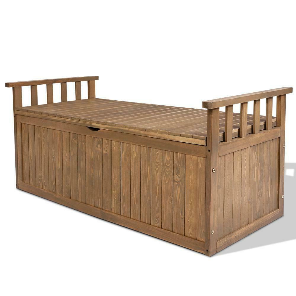 Outdoor Storage Box/Wooden Garden Bench