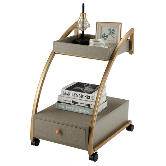 Performa 2-Layer Mobile Storage Cart