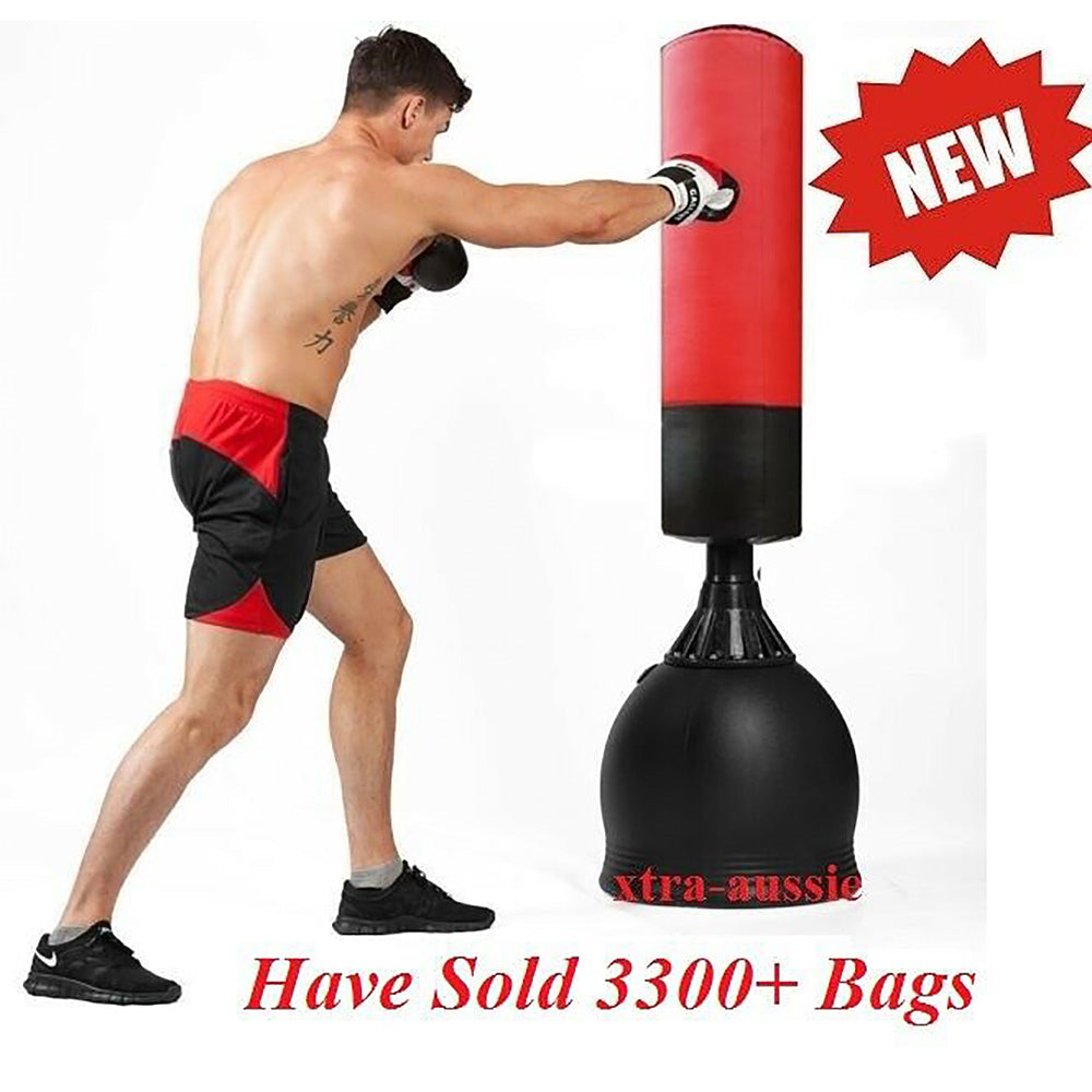 165CM Home Gym Free Standing Kick Boxing & Punching Bag Bag MMA UFC - Deluxe Home Delight