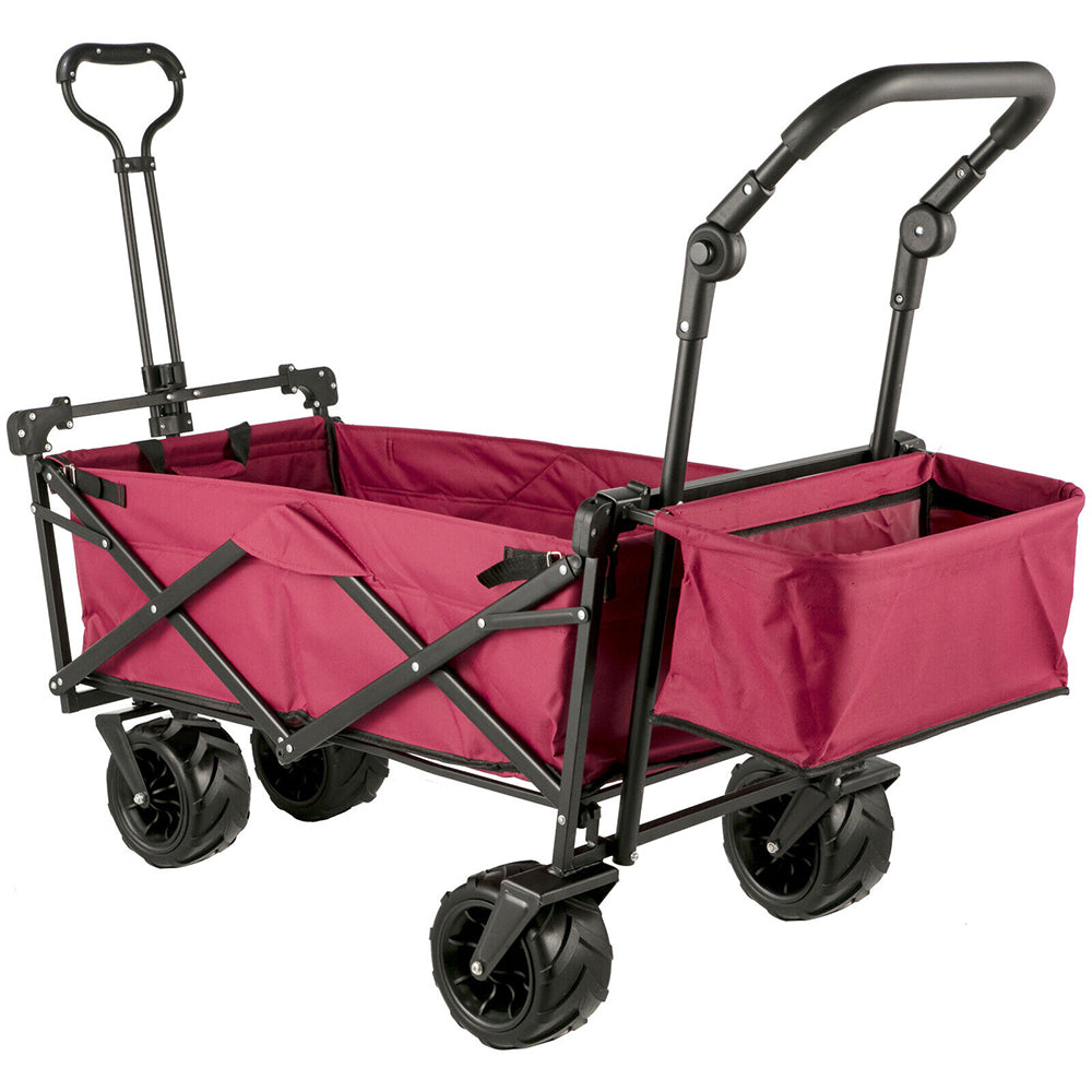 Beach & Garden Folding Wagon w/ Shade/Canopy - 3 Cols