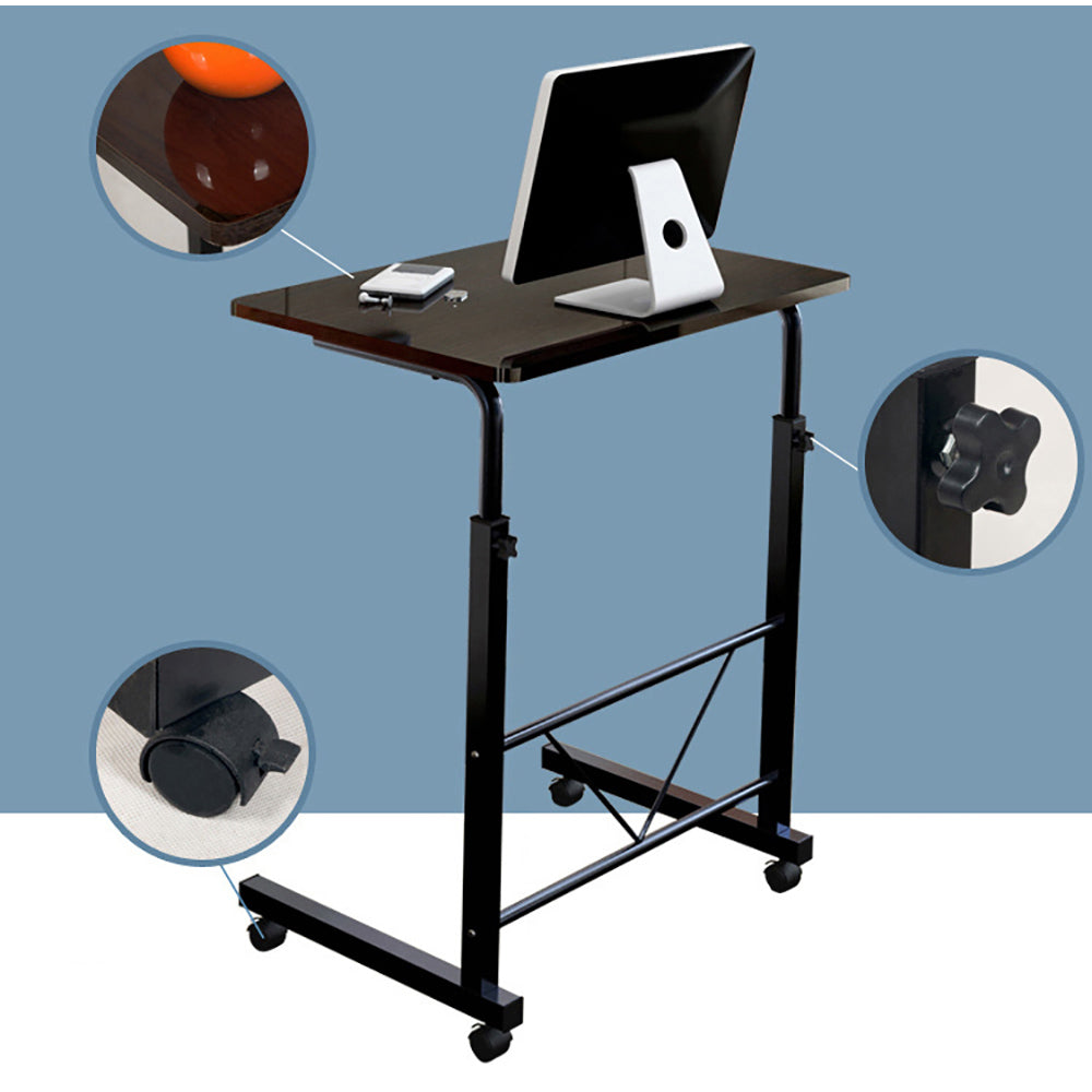 Horizon Adjustable Side Table/Laptop Desk wi/Wheels - 4 Cols