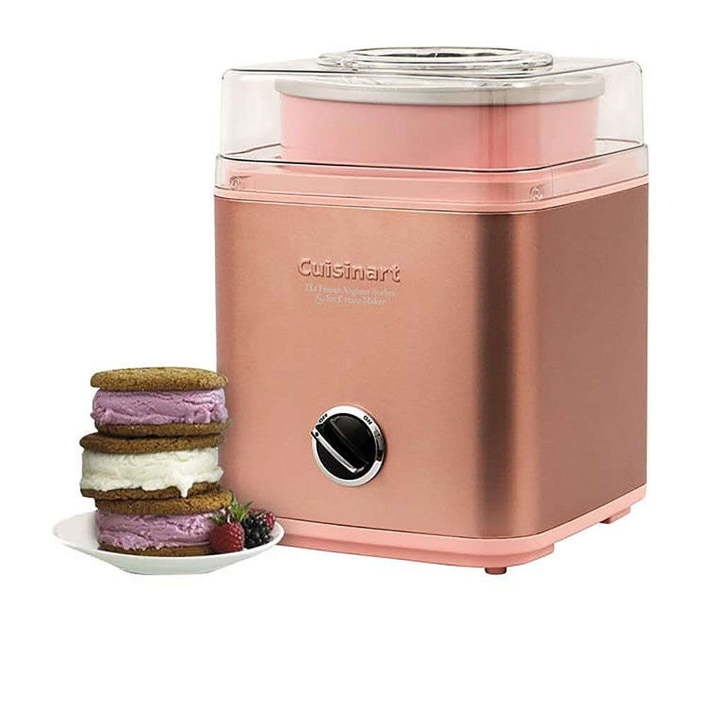 Deluxe Luxury Living 2L Ice Cream & Frozen Yoghurt Maker in Stainless Brushed