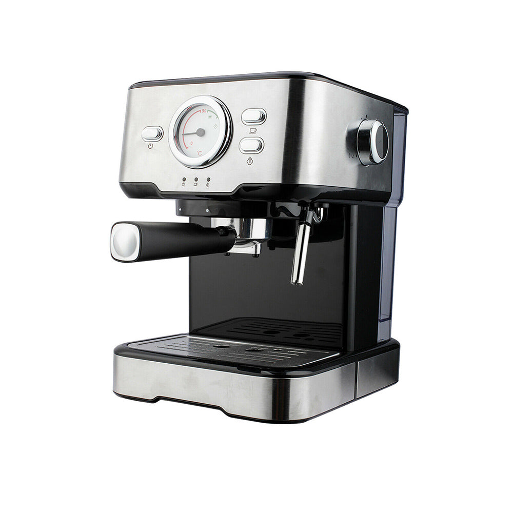 The Pro Espresso Coffee Machine w/Superior Milk Frother -15 Bar Italian