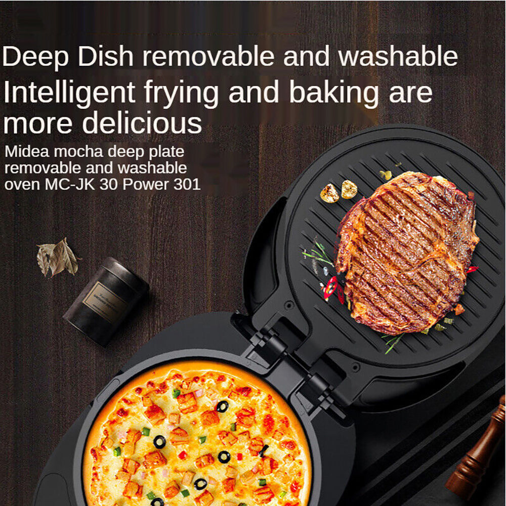 Kitchen Chef  Double-Sided Pizza, Grilling, Baking & Frying Pan