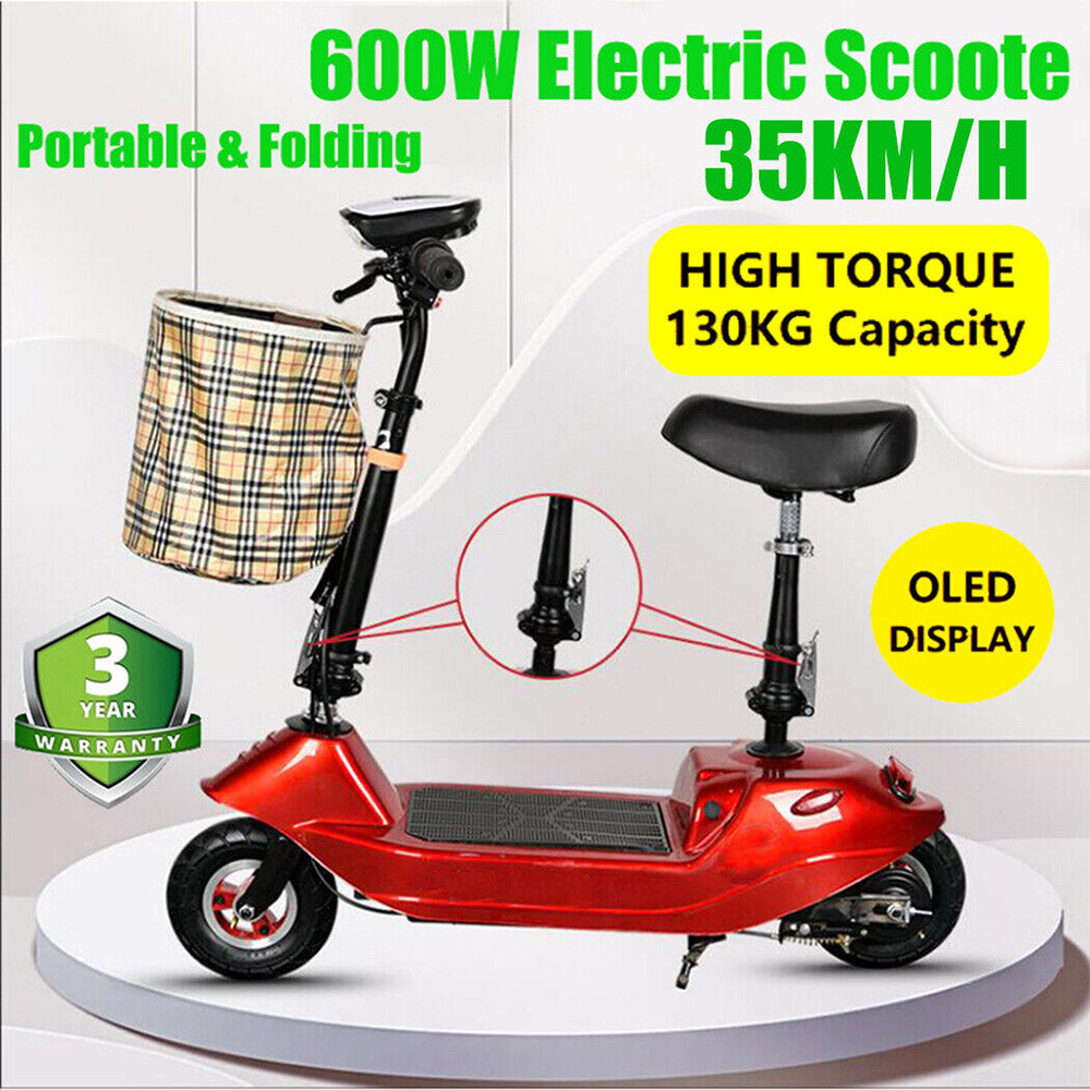 Vantage 35km/h Electric Scooter/Foldable Commuter Bike