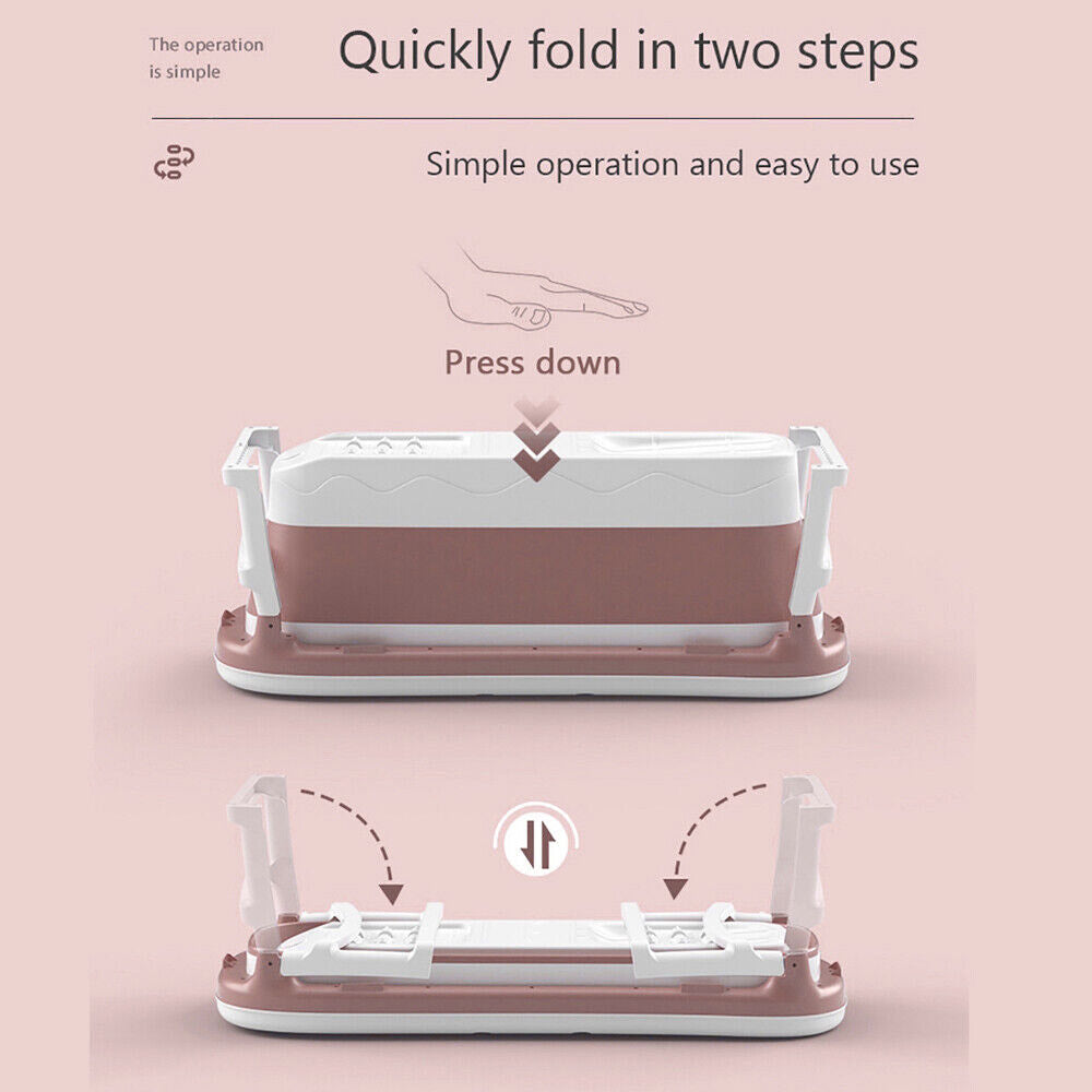 EasyRite Foldable Bathtub for Adults 115cm