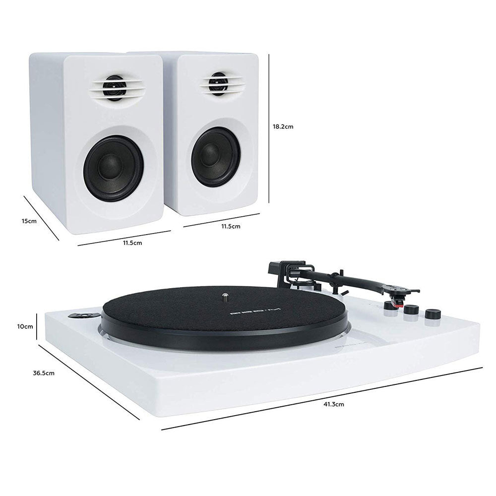 TotalBeat Pro Stereo Turntable/Vinyl/Record Player System/Bluetooth Speakers