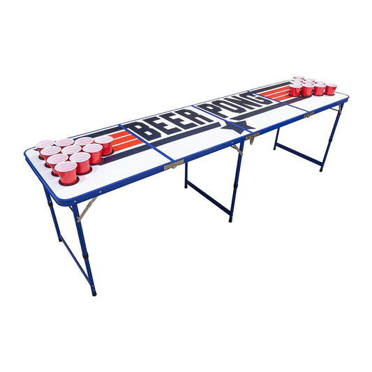 Large 8ft Folding Beer Pong Table