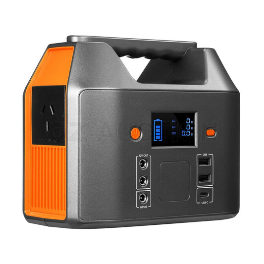 Portable Solar Power Generator w/Charging Station & Battery Backup 150W