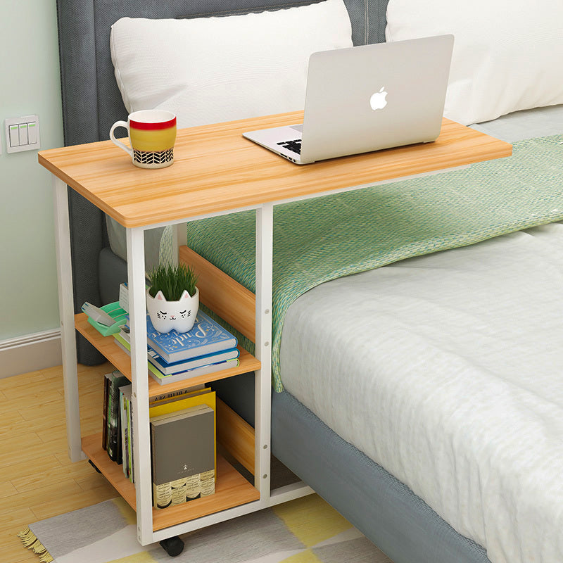 Regenta Side Table/Laptop Desk w/Shelves & Wheels - 2 Sizes