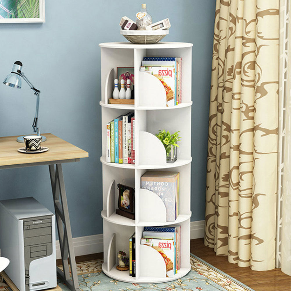 Avanta 360-degree Rotating 3, 4 & 5 Tier Display Shelf/Bookcases