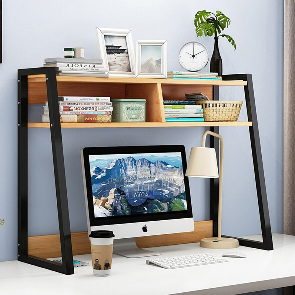 Versatile Desk Hutch Storage Shelf Unit Organizer