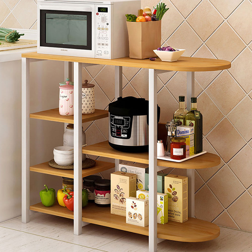 Kitchen Workbench & Storage Shelf - Deluxe Home Delight