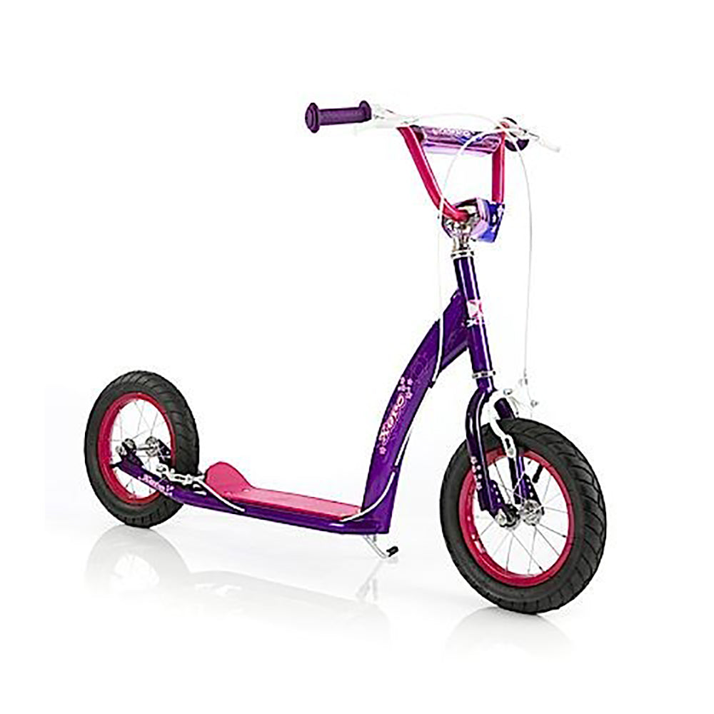 BMX  Racing Scooter w/Alloy Spokes Ages 3+ --- Blue or Purple - Deluxe Home Delight